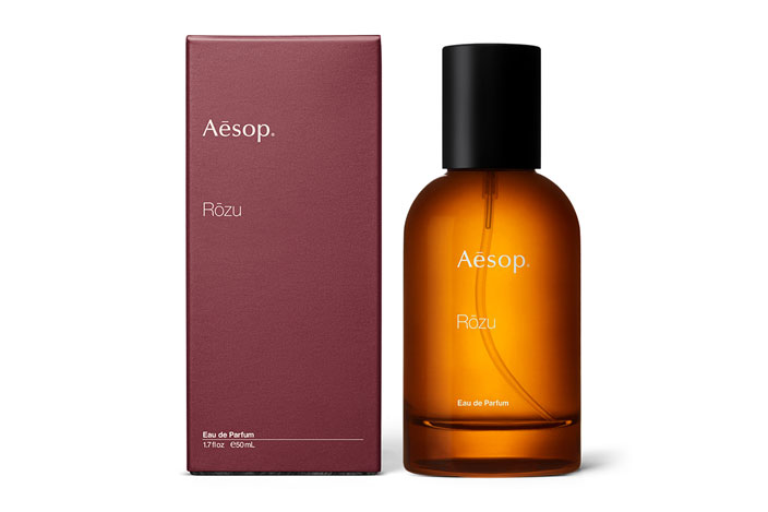 Aesop Rōzu 馥香水HKD$ 1,300 / 50mL Aesop與香水設計師巴納貝.菲永(Barnabé Fillion)共同創造了品牌第四款香氛馥香水,此款香水的氣味強烈而柔和,
