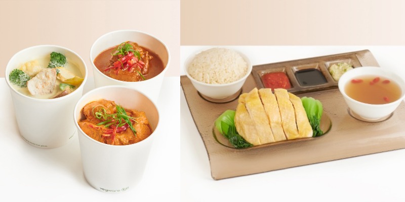 此外,文華餅店也推出 M.O. at Home外賣自取餐單,供應各款即食湯品、咖哩美食和意大利粉醬汁,例如印式烤雞、印式香料燴羊肩肉,以及意式番茄肉醬等。酒店亦很貼心採用適用於微波爐之Vegware環