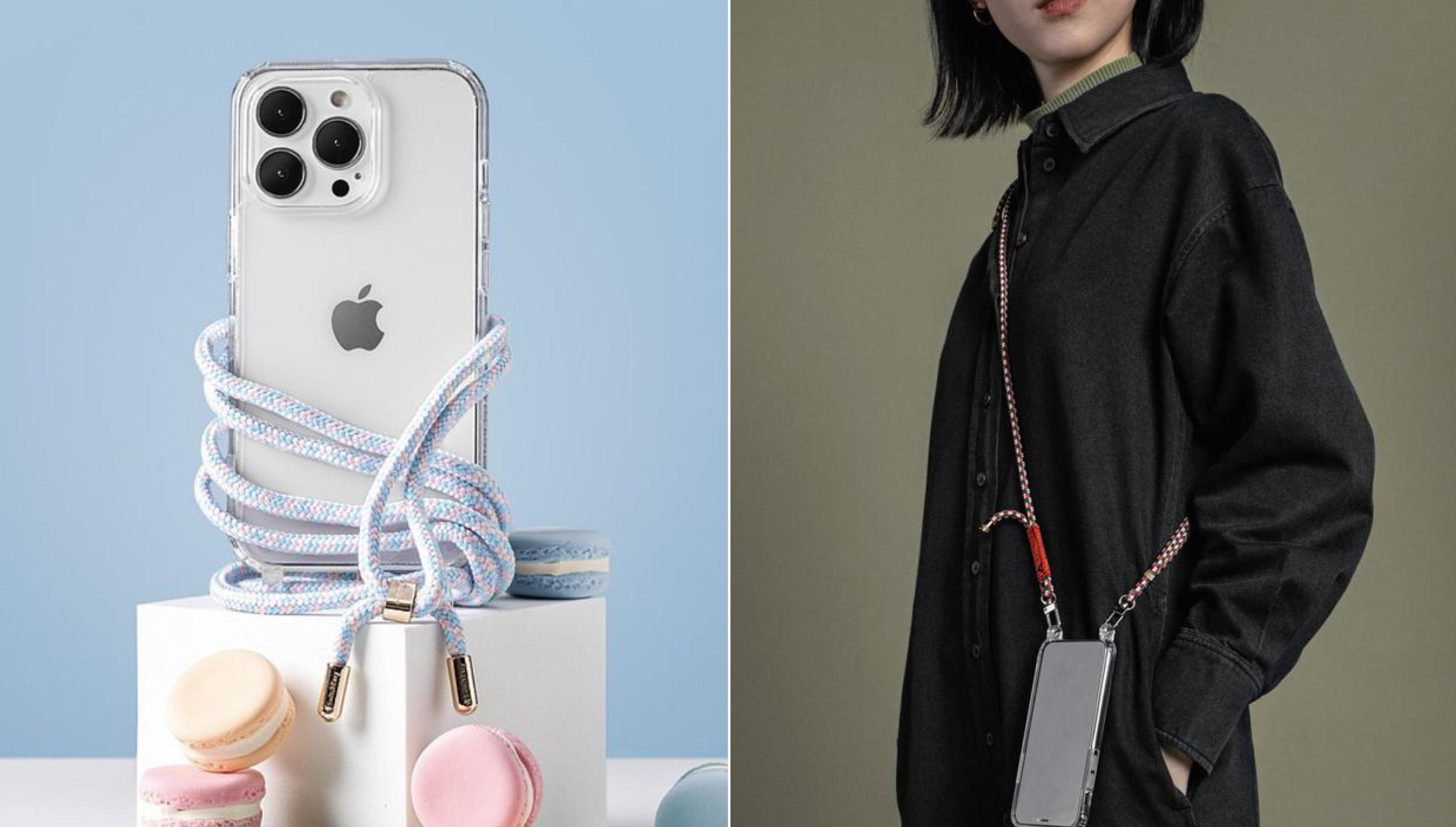 iPhone 13手機殼|#3. 超人氣機能性手機殼:Topologie掛繩手機殼 如果你自問是走在潮流尖端,相信對於Topologie的掛繩手機殼不會陌生,加上近年掛繩手機殼