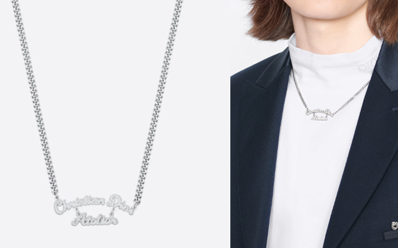 CHRISTIAN DIOR ATELIER PENDANT NECKLACE $6,100>>按此購買(圖片來源:DIOR)