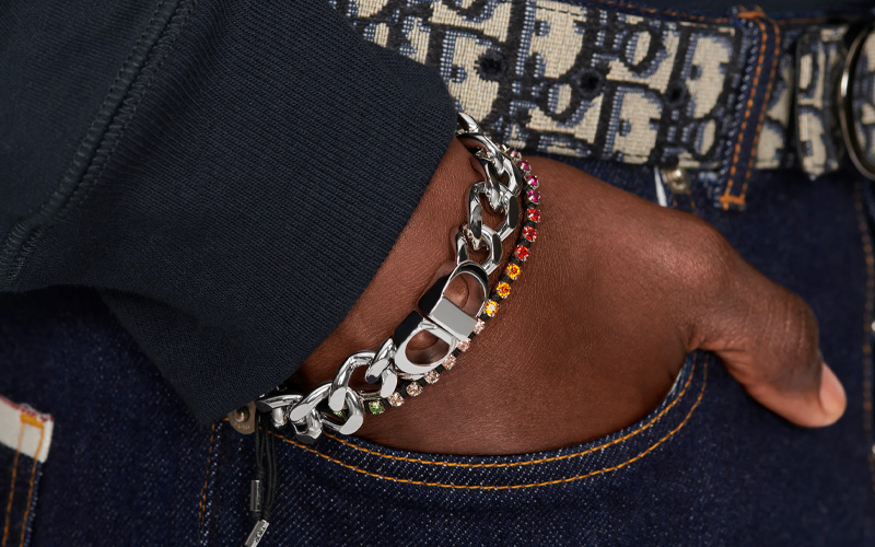 CD ICON CHAIN LINK BRACELET $5,100>>按此購買(圖片來源:DIOR)======================如有任何得意新穎嘅送禮、慶祝及有關生活題材