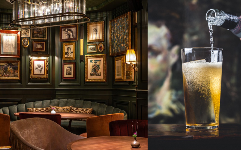 The Aubrey主打奇幻的日本居酒屋風格,在酒吧區能享受到由Diageo World Class冠軍級調酒師、兼酒店餐飲部經理Devender Sehgal所設計的Omakase雞尾酒體驗;酒友亦