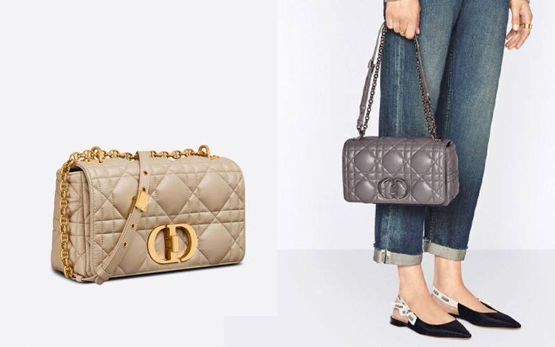 MEDIUM LADY D-LITE BAG:Blue and Black Mizza Embroidery $42,500>>按此購買(圖片來源:DIOR)