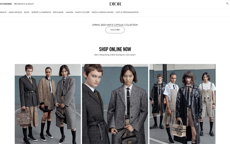 Dior官方網店已經正式推出,可以買到的東西比想像中多!除了人氣Lady Dior、Dior Caro、30 Montaigne等全新系列手袋全上線外,更推出一系列網上預訂產品,由2022秋季系列、飾
