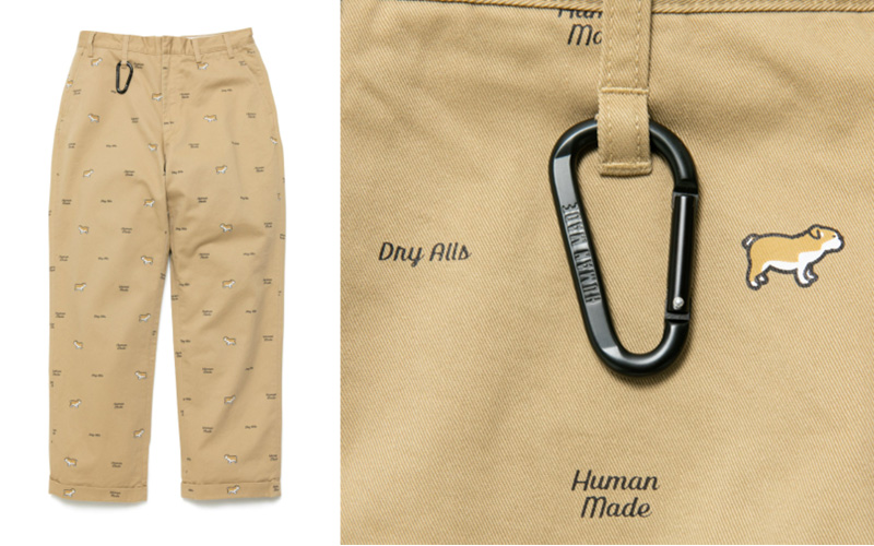 HUMAN MADE_PATTERN PRINTE CHINO PANTS $2,670 (Photo: 品牌提供)全新系列涵蓋多種產品,除了衣服外,還有備受粉絲喜愛的家居用品系列包括個人護