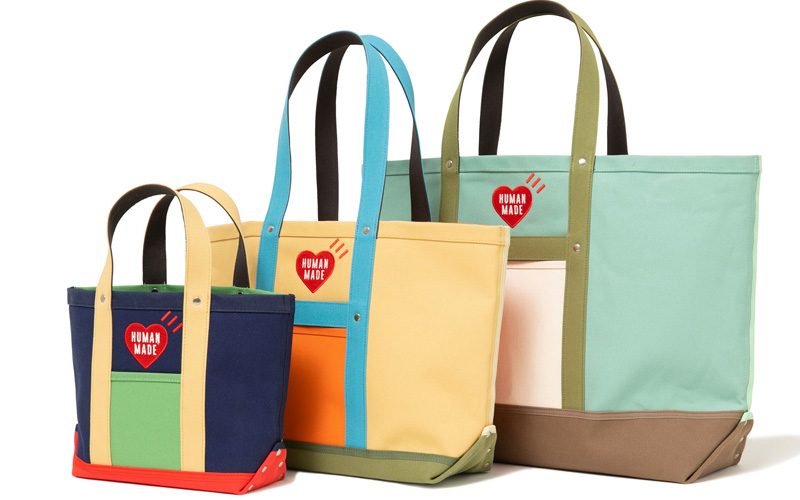 HUMAN MADE MULTI COLOR TOTE BAG $1,680起 (Photo: 品牌提供)