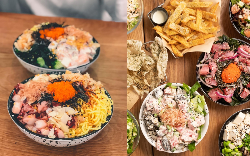 另外,這裏的Poke Bowl出名超大碗,而且可以選半飯半沙律;醬汁方面亦推介嘗試蜜糖香醋汁及山葵乳酪醬作,相對特別一點!Peek-A-Poke地址:銅鑼灣希雲街16號地舖==============