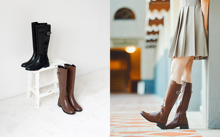 The Korner Kelsey Buckle Boots $790秋冬靴款｜低調簡單的顏色