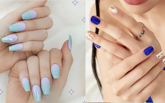 如果你喜歡歐美風的美甲，就可以一試Kiss New York的指甲貼。品牌款式以氣質和歐美風為主，多為又長又尖的版型，顏色亦相對較為鮮艷！