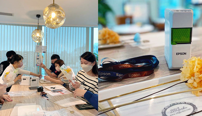 Epson LW-C410 藍牙標籤絲帶打印機＿高品質標籤日本製＿符合歐盟RoHS標準