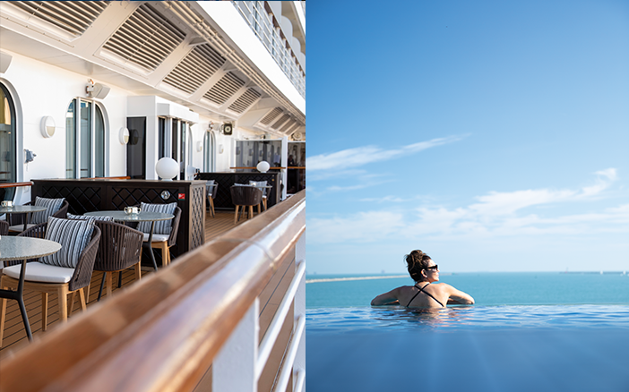 圖片由麗晶七海郵輪提供這些年頭，要來一趟環遊世界之旅再不是天荒夜譚，你既可以選擇「窮遊」，亦可以選擇乘著世界奢華海上郵輪來一次豪華的環遊世界之旅，說的就是麗晶七海郵輪（Regent Seven Sea