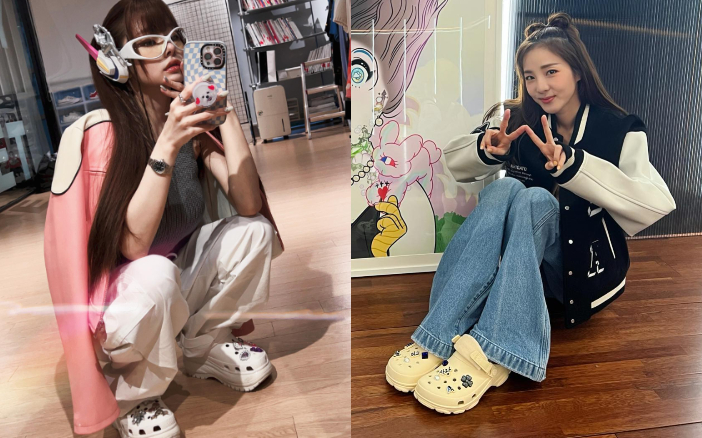 洞洞鞋-鱷魚鞋-Y2K-Crocs-BLACKPINK