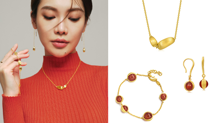 【五行屬火：蛇、馬】新春開運珠寶首飾： g*系列生肖：蛇作為火命人即使是屬火，其實也可以佩戴屬火的首飾來化解或催旺運勢！性格聰明爽直的蛇年女生，可以經常佩戴屬火、以黃金注入現代知性美的g* 系列，系列