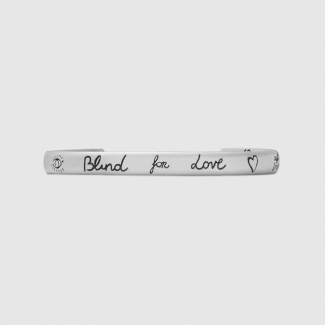 Blind For Love 銀手鐲 6毫米