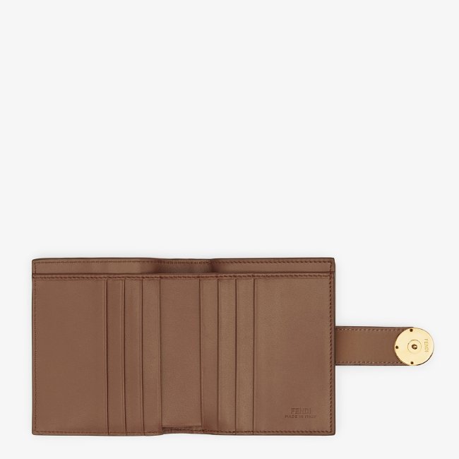 FENDI Leather Compact Wallet摺疊短銀包
