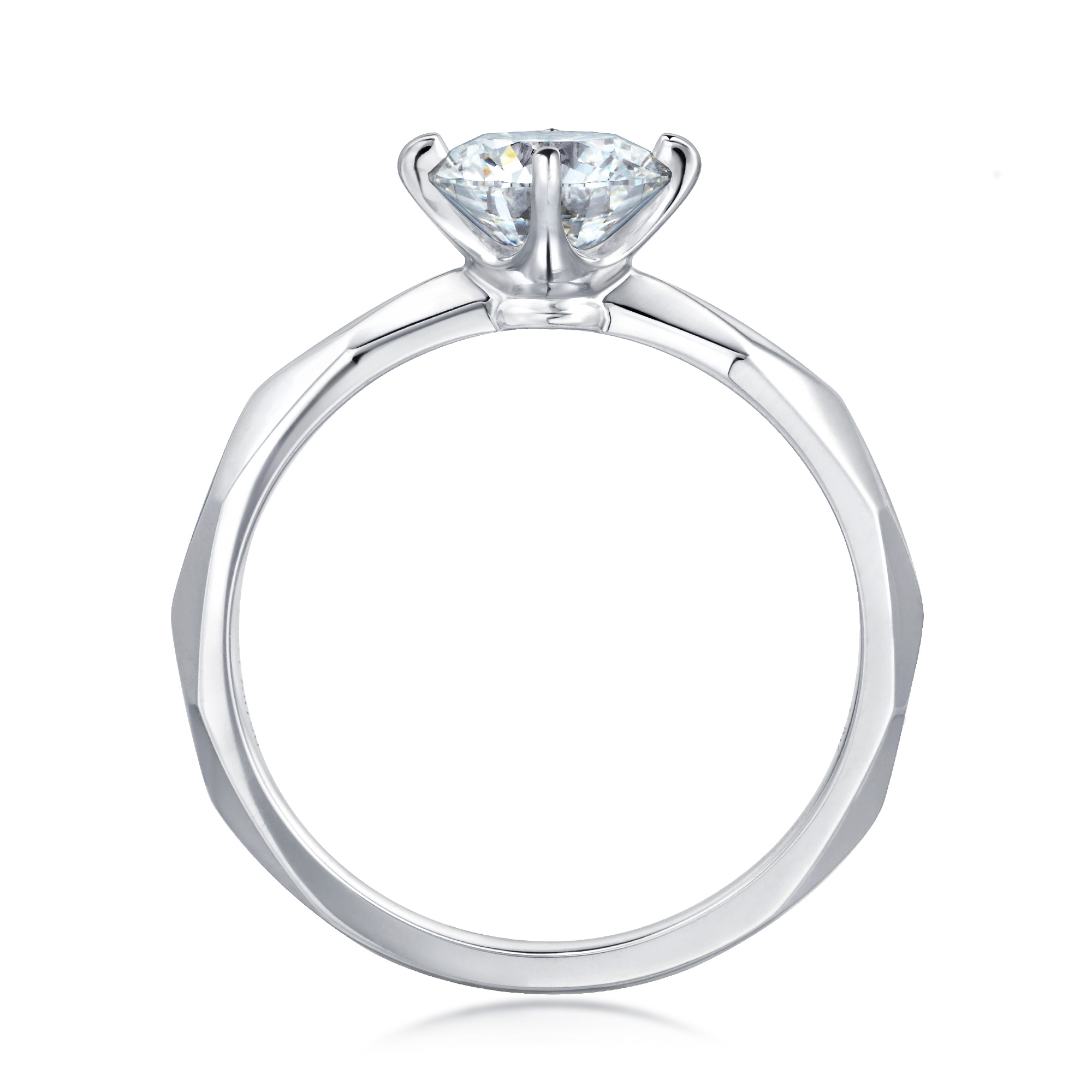 Promessa 18K白金鑽石「唯一」戒指