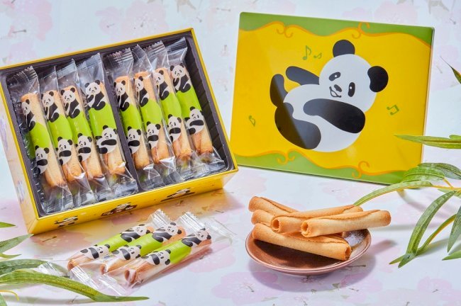 YOKU MOKU 熊貓迷你雪茄蛋卷禮盒特別版
