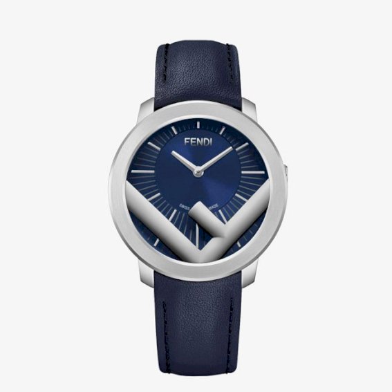 Fendi RUN AWAY 藍色太陽紋面手錶