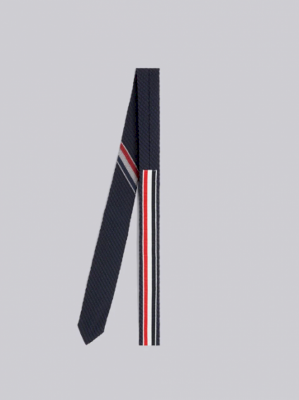 紅白藍三色領帶 Navy Wool Engineered RWB Tie
